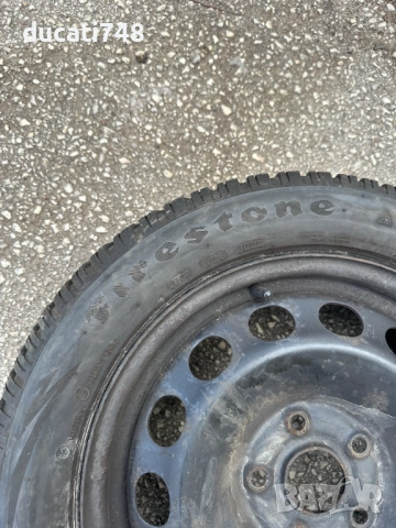 4бр. железни джанти 16" 5х112 с гуми 205/55/16 - VW, Audi, Seat, Skoda - VAG, снимка 9 - Гуми и джанти - 54127738