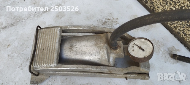 Стара крачна помпа, снимка 3 - Антикварни и старинни предмети - 54104896