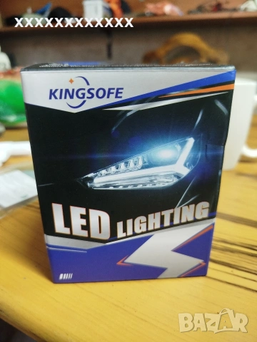 led h7 крушки 2 бр 6000к
