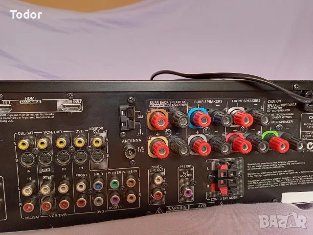 продавам ресивър ONKYO, снимка 10 - Аудиосистеми - 55688135