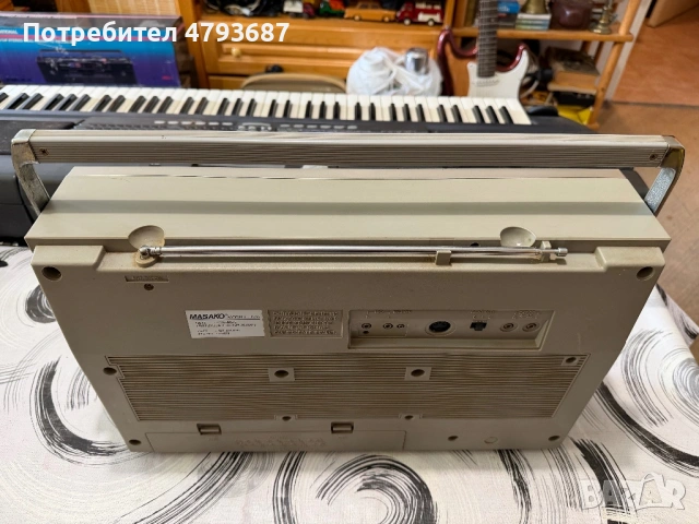 Радиокасетофон Masako, снимка 10 - Радиокасетофони, транзистори - 54165625