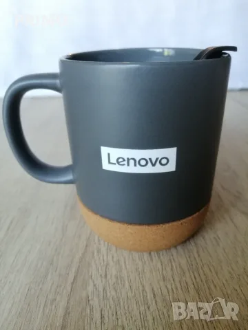 Оригинална геймърска чаша Lenovo Legion с корково дъно и капак, снимка 3 - Други ценни предмети - 55588129
