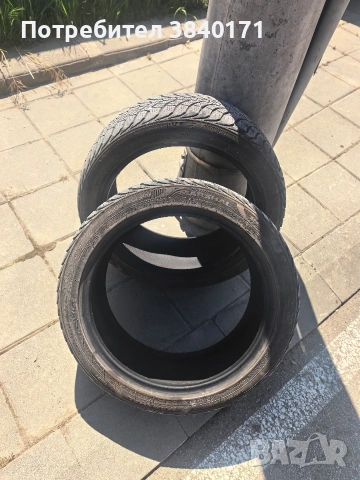Продавам зимни гуми 225/45R18, снимка 2 - Гуми и джанти - 54847832