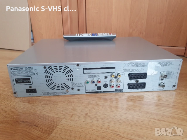 VHS-DVD recorder Panasonic DMR-E75VEB Hi-Fi stereo, снимка 7 - Плейъри, домашно кино, прожектори - 54481757