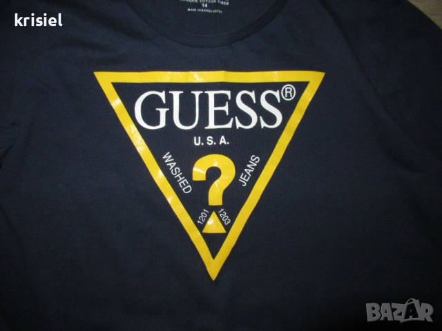 ОРИГИНАЛНА БЛУЗКА НА GUESS--14 години, снимка 6 - Детски тениски и потници - 54293910