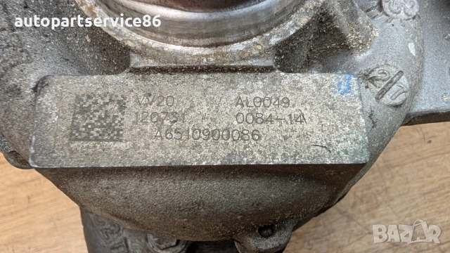 Турбокомпресор за Mercedes W212 2.2 CDI (2012) A6510900086, снимка 2 - Части - 55171625