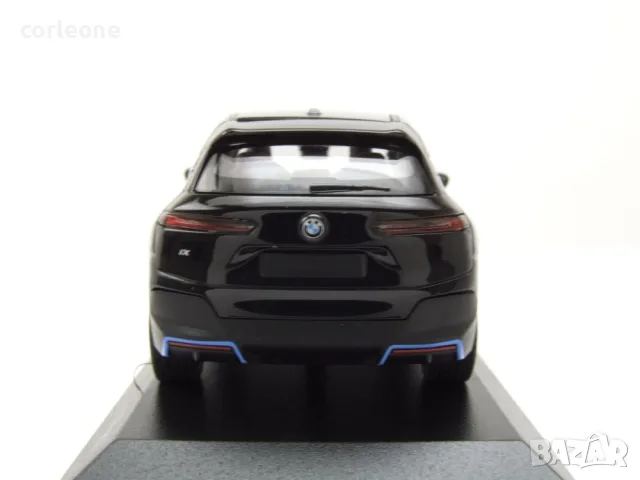 BMW IX 2023 - мащаб 1:43 на Minichamps моделът е нов в PVC дисплей-кейс, снимка 7 - Колекции - 55431155