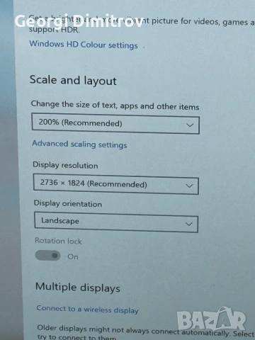 Microsoft Surface Pro 5 i5-7300U/8RAM/256SSD/Intel HD Graphics 620/Touch QHD, снимка 5 - Лаптопи за работа - 54984435