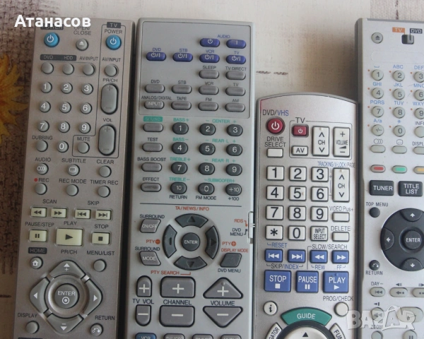 Дистанционно за записващо DVD - Sony, Panasonic, LG, JVC, Sharp, снимка 4 - Части и Платки - 54601081
