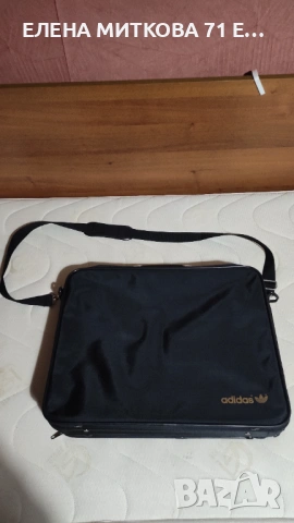 Adidas голяма бизнес чанта/куфарче за ръчен багаж,лаптоп и документи, снимка 3 - Чанти - 53990853