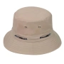 Мъжка bucket шапка бежова със спортна връзка_1177610, снимка 1
