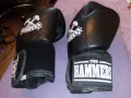 Боксови ръкавици нови маркови естесвена кожа 10 OZ THE Hammers, снимка 2