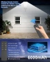 Нова Соларна LED лампа JAYNLT 180 LED IP66 със сензор и дистанционно, снимка 4