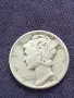 Сребърна монета дайм one dime  1944, снимка 2