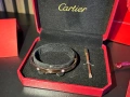 Нова Гривна Cartier LOVE завършена в цвят розово злато с пълна опаковка, снимка 2