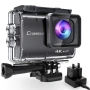 Екшън камера Crosstour CT 8500, 4K с аксесоари и допълнителна батерия, снимка 1