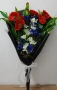 букети с божур и полски цветя , снимка 2