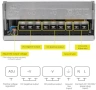 Захранване 24V 25A 600W SMPS AC/DC индустриално, снимка 4