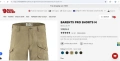 FJALLRAVEN Barents pro shorts - мъжки къси панталони, размер 52 (L), снимка 2