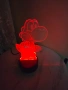 3D LED нощна лампа с герои от Super Mario, снимка 3
