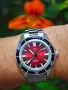 БАРТЕР Zelos Swordfish 40mm SS 'Crimson Red' - Seiko NH35, снимка 1