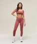 Gymshark Soft Sculpt Leggings Washed Berry Pink - дамски фитнес клин М КАТО НОВ, снимка 1
