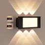 Смарт/LED стенна лампа за външен монтаж с табло с номера и IP66, Easy DIY, снимка 1
