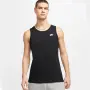 НОВ оригинален мъжки черен памучен потник NIKE / Найк размер L от САЩ, снимка 3