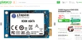  256GB SSD Kingston KC600 M-SATA SKC600MS/256G за лаптоп 550mb./sec 500mb./sec четене запис, снимка 6