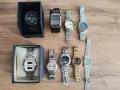 Лот от часовници Seiko 5 Kenneth Cole Casio Guess Swatch Sekonda, снимка 1