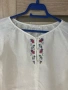 Риза ръчно бродирана шевица , Zara, памук, ръст 140 см хс/с, снимка 2