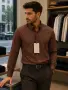 Gucci Мъжка Риза С Дълъг Ръкав Гучи - Различни Цветове Код A1660, снимка 1