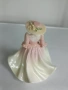 Фигурка на дама от Coalport „May Ball“ – фин костен порцелан от 1990 г., ръчно рисувана, снимка 6