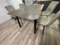 Трапезна Маса разтегателна с четири стола, снимка 2