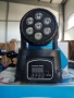 Диско прожектор 7 led mini moving head лед с въртяща се глава, снимка 1