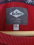 Lee Cooper червена дамска блуза суитшърт с лого размер M, снимка 5