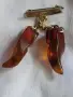 кехлибар. брошка. висулка, снимка 1