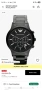 Ръчен часовник Armani AR 2453, матово черен, снимка 3