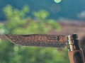 Сгъваем нож Opinel No.8 Carbone опинел Mod  корен орех, снимка 8