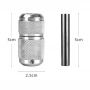 Ръкохватка за татуиране - Silver Tattoo handle Grips, снимка 7