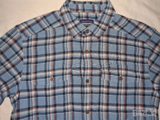 2 броя - Patagonia Capilene Cool Trail Long-Sleeve Shirt (L) и (S) мъжка блуза и риза, снимка 9 - Блузи - 35879403