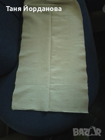 Старинен памучен плат 38/400, снимка 2 - Платове и дамаски - 53973894