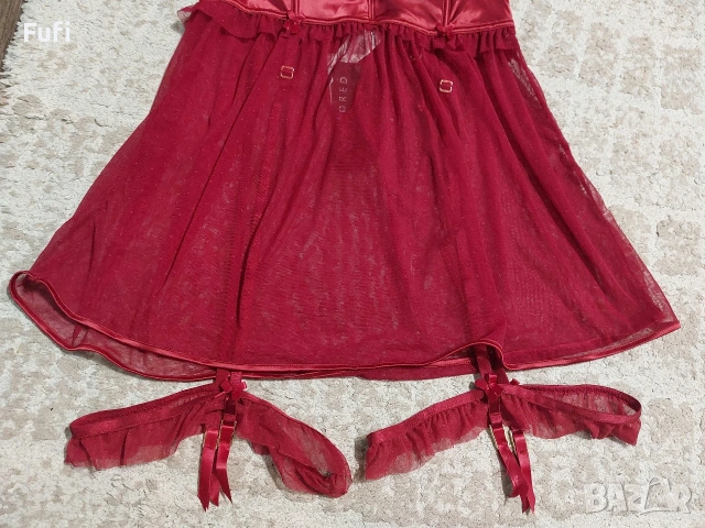 11 евро, нова нощничка, с етикет, с подплънки, 85 Д, марка Censored , снимка 3 - Бельо - 54239244