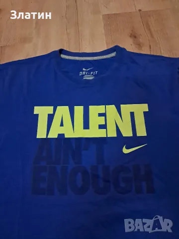 NIKE #L синя тениска (оригинална)