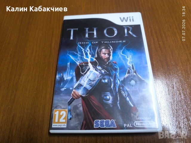Thor God Of Thunder Nintendo Wii игра