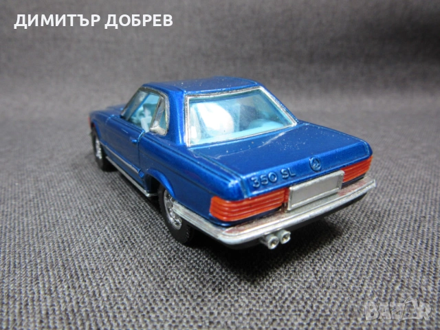 1/43 СТАРА РЕТРО МЕТАЛНА КОЛИЧКА МАЩАБЕН МОДЕЛ MERCEDES-BENZ 350 SL CORGI TOYS, снимка 3 - Колекции - 54119400