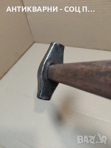 Соц Стар Ръчно Кован Ковашки Чук 0.920кг. НОМЕР 239., снимка 11 - Антикварни и старинни предмети - 54237812