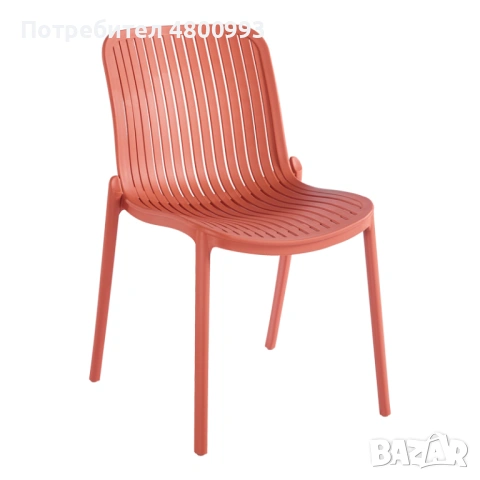 Стол ПВЦ полипропилен / пластмасов в цветове модел Teragi за заведения, хотели, ресторанти, басейни , снимка 2 - Столове - 54238915