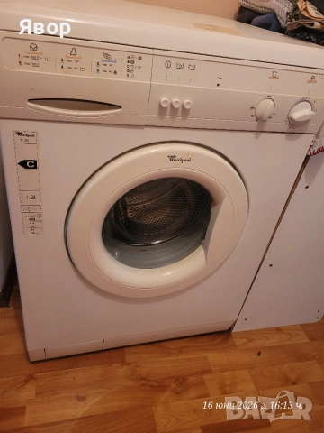 Пералня Whirpool работеща стара но запазена , снимка 4 - Перални - 54974182
