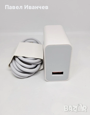 Зарядно Xiaomi 67W Fast Charger + Кабел Type C, снимка 4 - Оригинални зарядни - 54890282